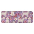 thumbnail image 1 of Goldendoodle Dog and Flower Floral Kitchen Rug Mat,Kitchen Runner Rugs Non Skid Washable,Decorative Kitchen Floor Mats for Kitchen,Sink,Laundry,17"x47.2", 1 of 7