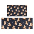 thumbnail image 1 of Goldendoodle Dog Kitchen Rugs Sets Of 2,Anti Fatigue Kitchen Mat Rugs Non Slip Washable,Decorative Kitchen Floor Mats for Kitchen,Sink,Laundry,17"x30"+17"x47", 1 of 7