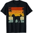 thumbnail image 1 of Goldendoodle Dog Lover Retro Style Vintage Goldendoodle Dog T-Shirt men and women can wear, black, white, gifts, 1 of 4