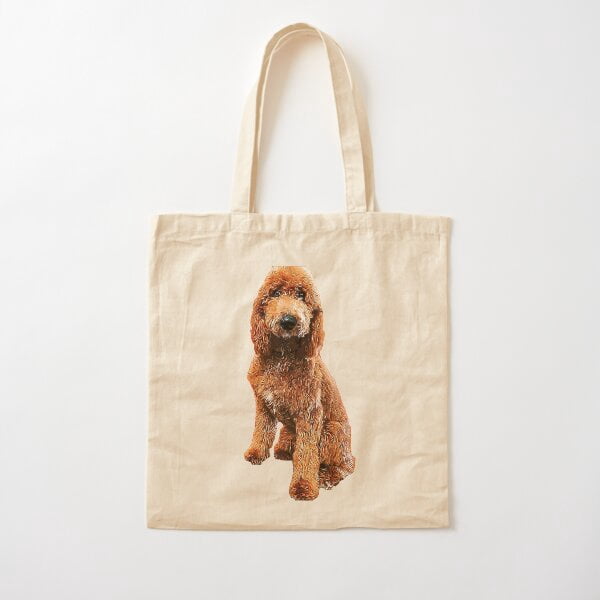 Garden Joy Pup Quilted Tote Bag NCU0NXD687