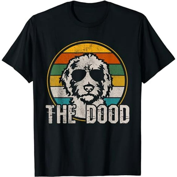 Goldendoodle T-Shirt - The Dood Vintage Retro Dog Shirt