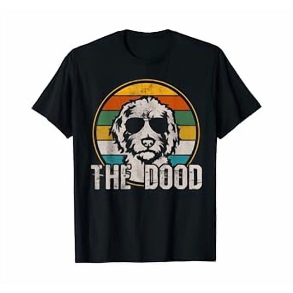 Goldendoodle T-Shirt - The Dood Vintage Retro Dog Shirt