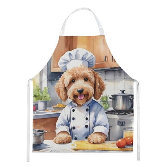 Goldendoodle The Chef Apron 27 in x 30 in