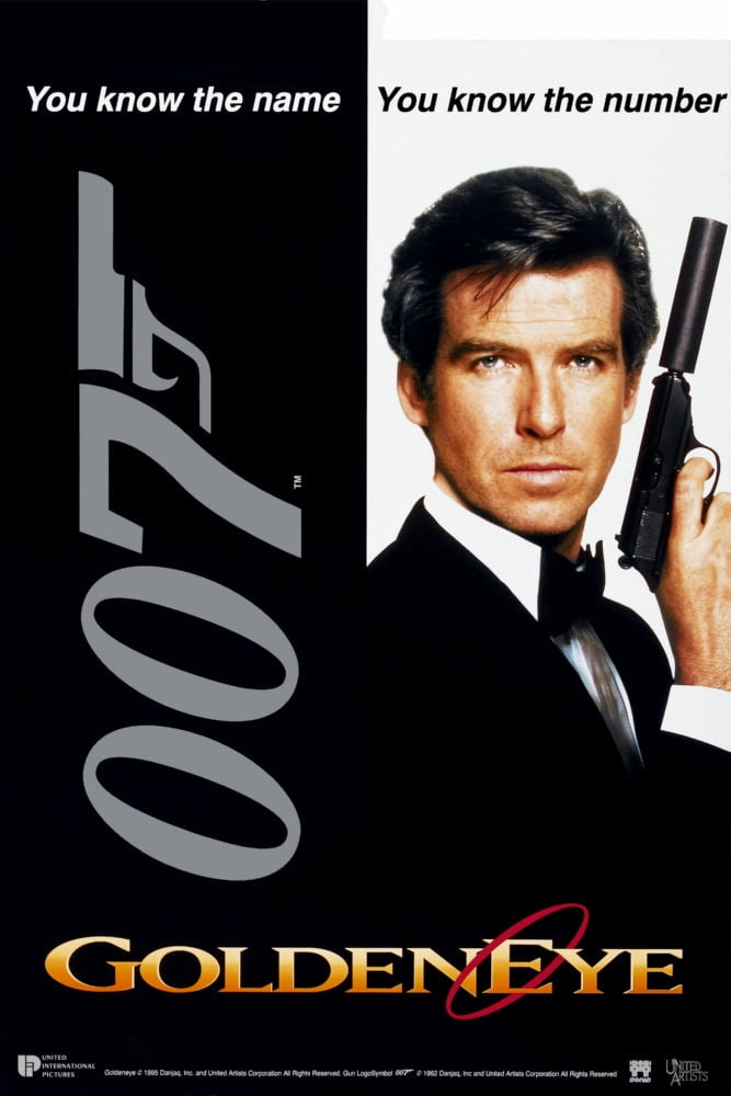 洋画・外国映画 JAMES BOND MOVIE POSTERS TIN SIGN 007 Golden Eye, James Bond, Movie Poster, Home