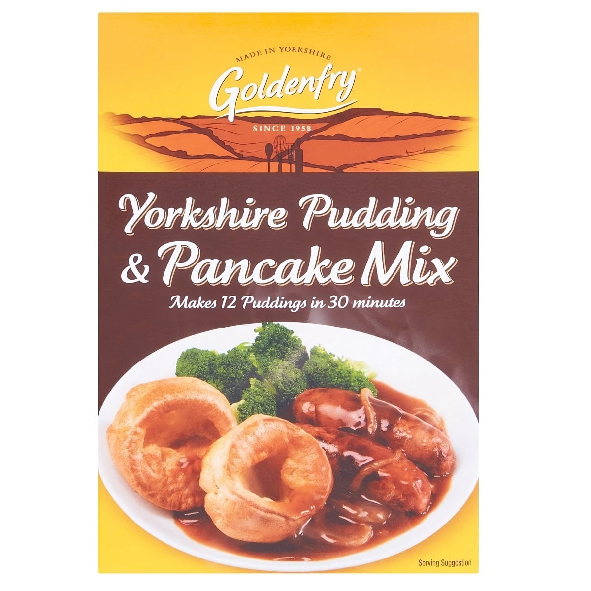 Goldenfry Yorkshire Pudding Mix, 5 Ounce Box (Pack of 6