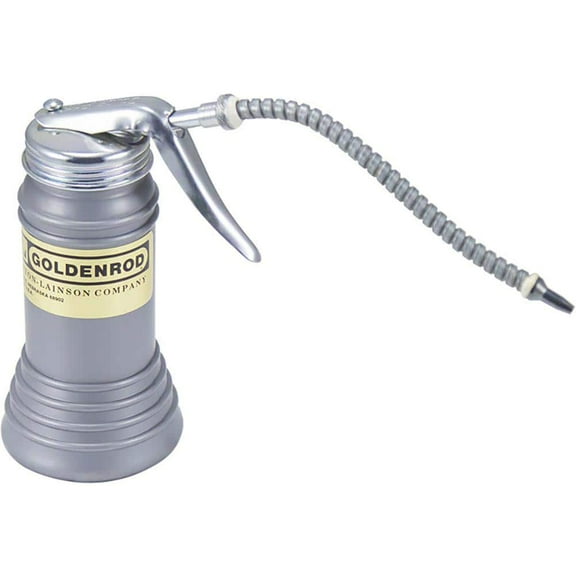 Goldenrod 606-S Hand-Held Pistol-Grip Oiler, 6" Flexible Spout
