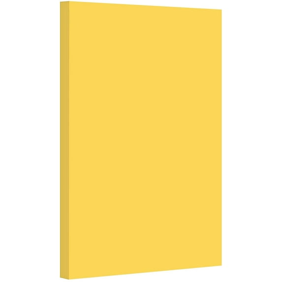 Goldenrod - Pastel Color Paper 20lb. Size 8.5 X 14 Legal/Menu Size - 50 Per Pack