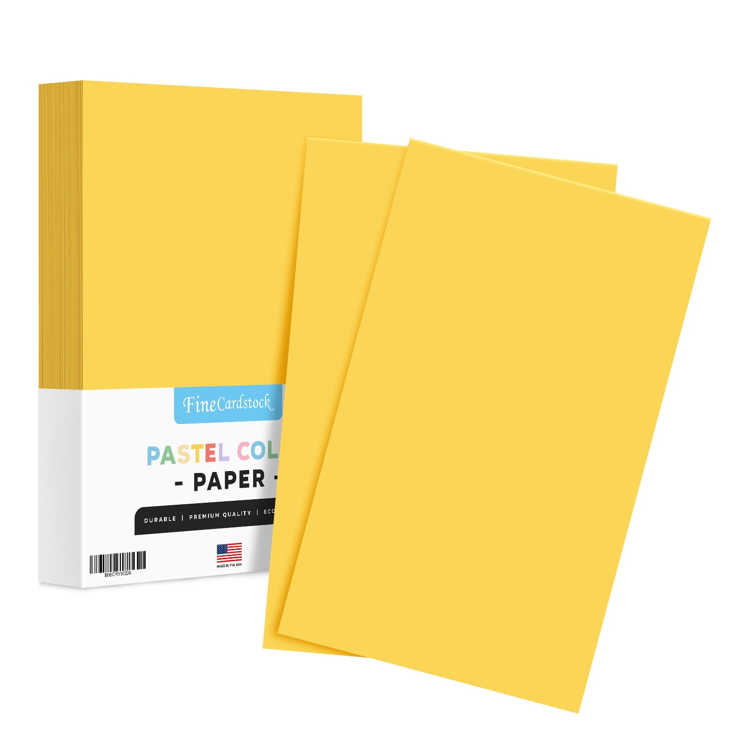 Goldenrod Pastel Colored Menu Paper - 8.5 x 14 (Legal Size) - For  Documents, Announcements, Menus Arts & Crafts