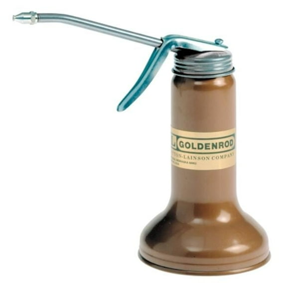 Pistol Pump Oilers, 10 oz, Lever Action, Rigid 5 in Spout