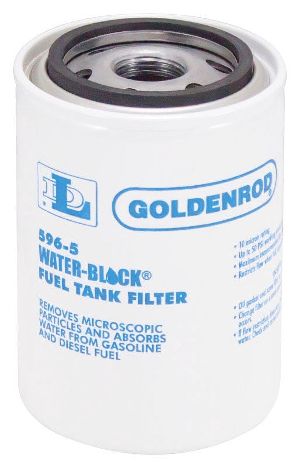 Goldenrod Steel Replacement Fuel Filter 25