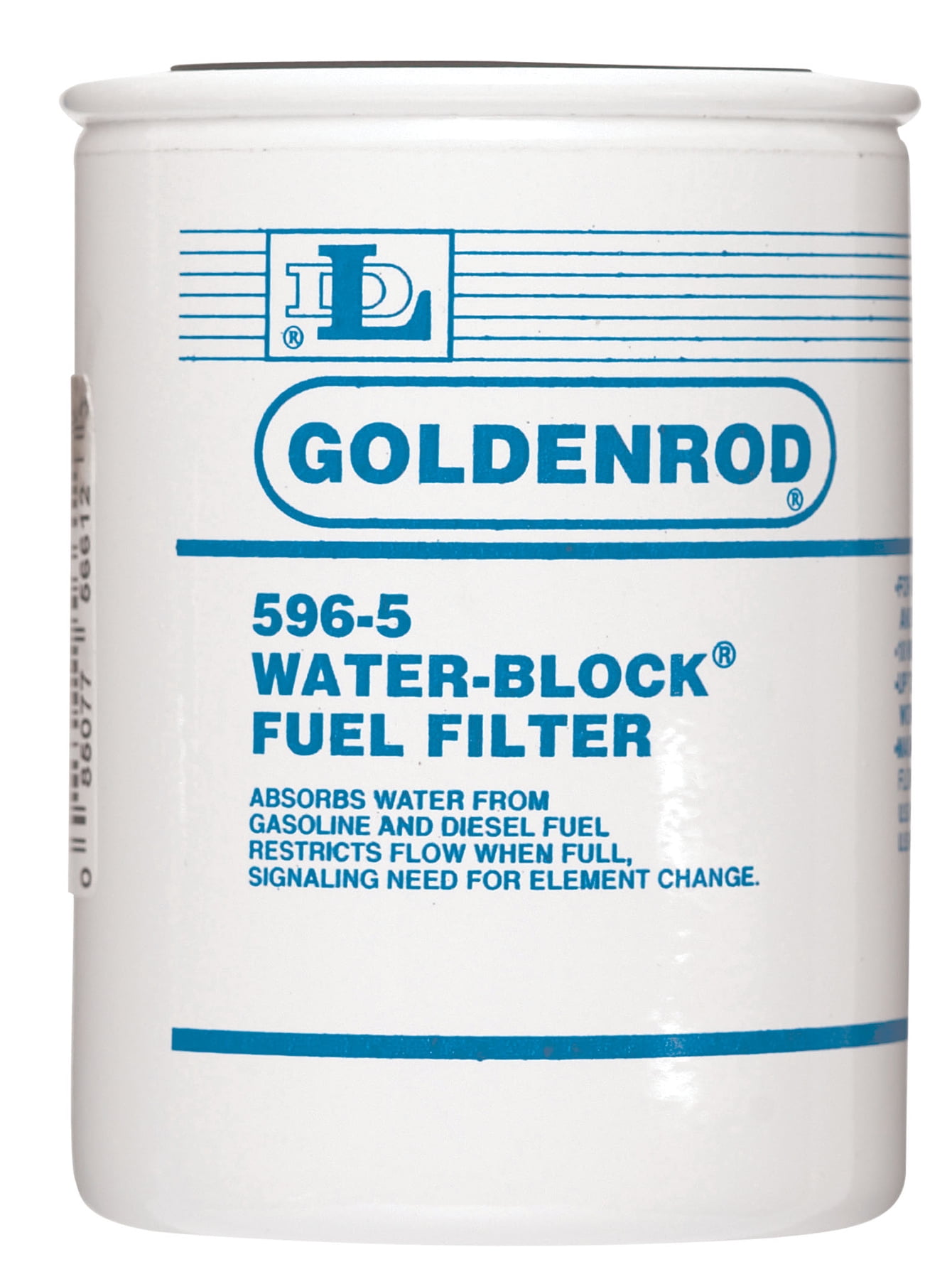 Goldenrod Steel Replacement Fuel Filter 25