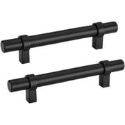 Goldenwarm 10 Pack 3inch Hole Centers Black Cabinet Handle Pull Cabinet Drawer Pulls