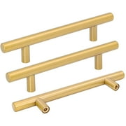 Goldenwarm 10 Pack Cabinet Handles 4-1/2in Hole Centers Cupboard Drawer Pulls Cabinet Door Hardware