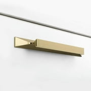 Goldenwarm 20 Pack Brushed Brass Gold Cabinet Handles 3-3/4inch Hole Centers Dresser Drawer Pulls Modern Closet Furniture Door Pulls