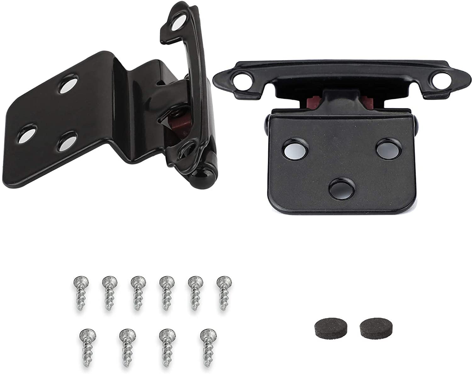 Goldenwarm 25 Units Kitchen Hinges 3/8" Inset Door Hinges