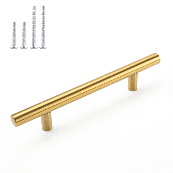Goldenwarm 30 Pack Cabinet Handles Stainless Steel Cabinet Pulls Drawer Handle for Kitchen Door Cabinet Hardware,3inch Hole Centers