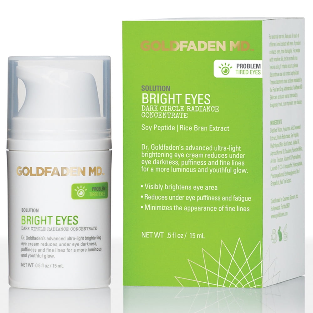 Goldfaden MD Bright Eyes, Dark Circle Radiance Concentrate Eye Cream, 0.5 fl oz