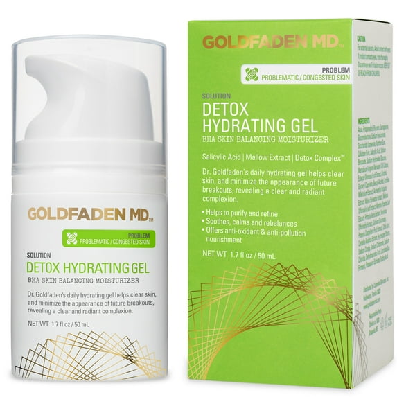 Goldfaden MD Detox Hydrating Gel - BHA Skin Balancing Moisturizer