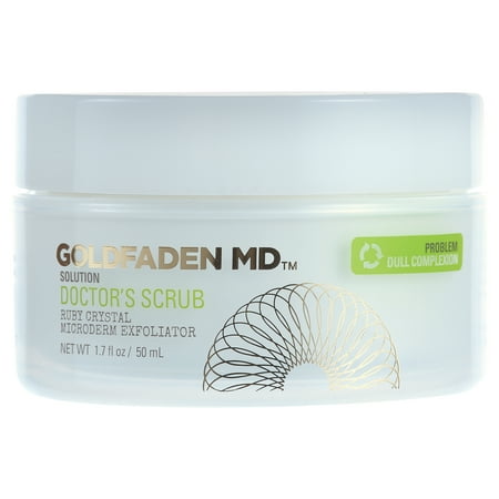 Goldfaden MD Doctor's Scrub Ruby Crystal Microderm Exfoliator, 1.7 fl oz