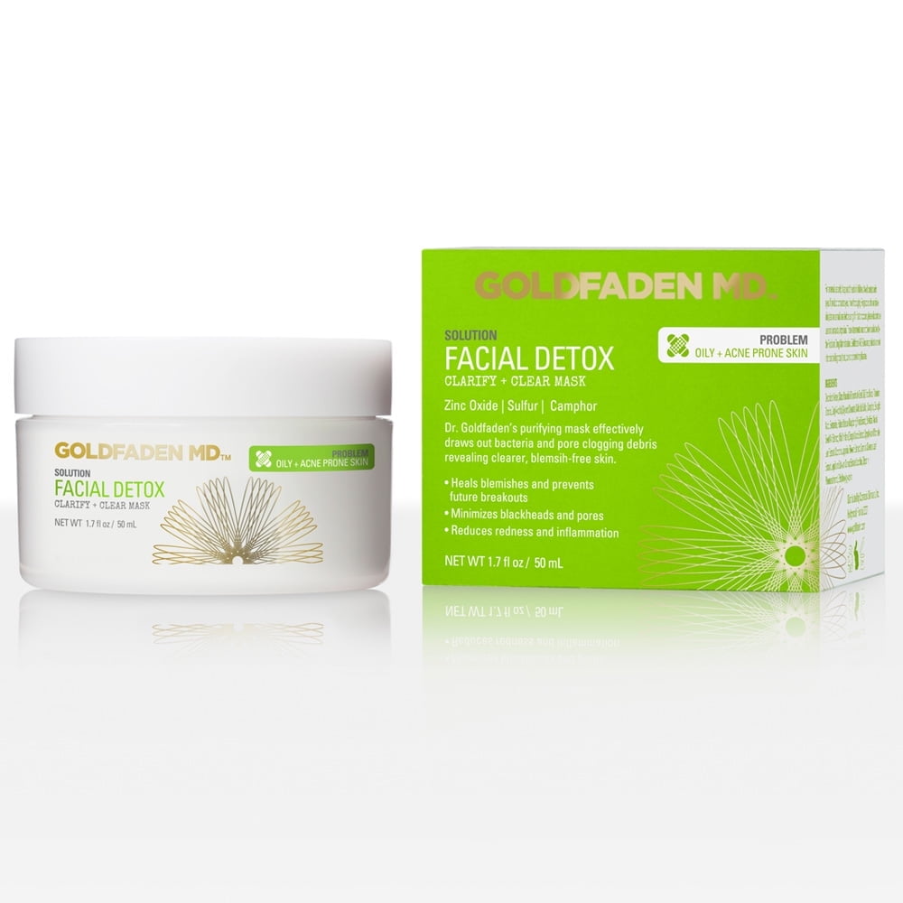 Goldfaden MD Facial Detox Clarify And Clear Face Mask, 1.7 fl oz