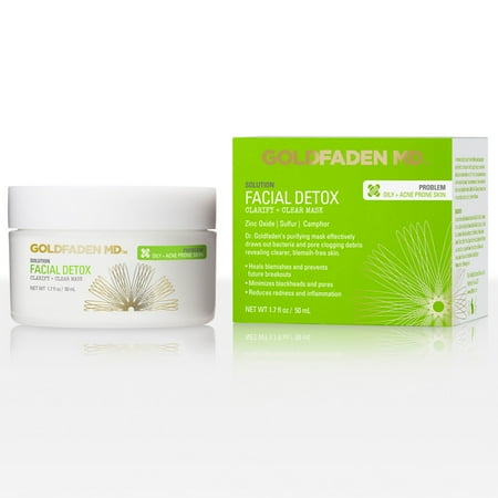 Goldfaden MD Facial Detox Clarify And Clear Face Mask, 1.7 fl oz