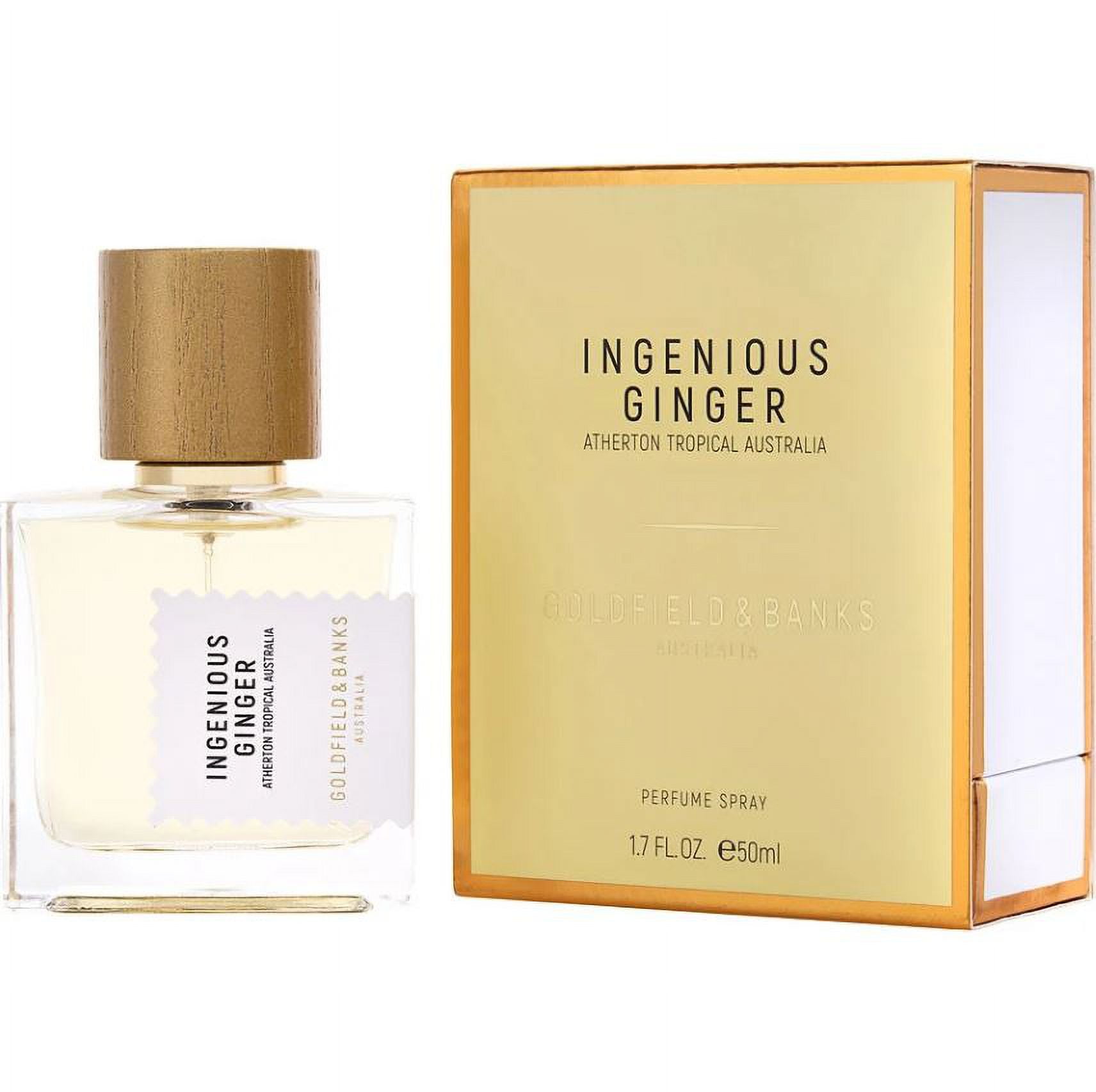 Goldfield and Banks Unisex Ingenious Ginger Perfume Spray