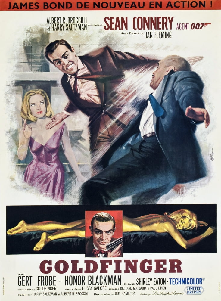 Goldfinger Canvas Art -  (11 x 17)