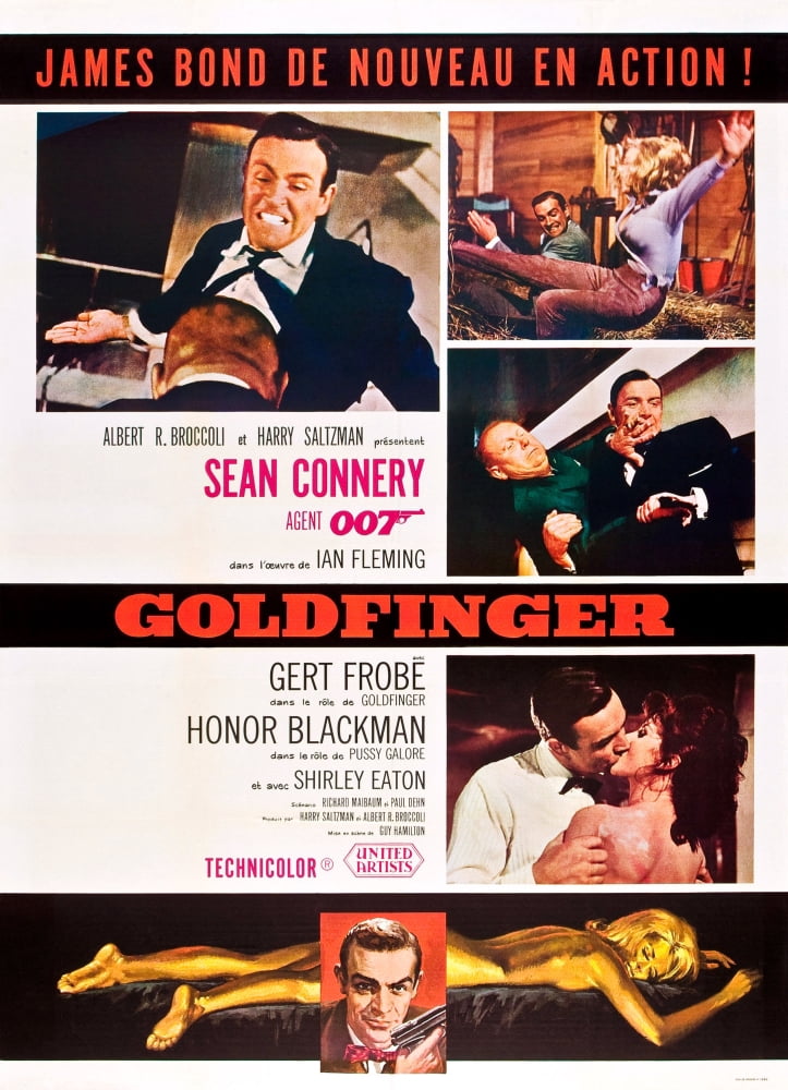 Goldfinger Canvas Art - (11 x 17)