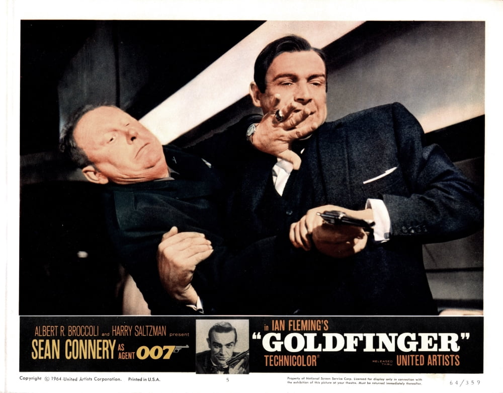 Goldfinger Canvas Art - (28 x 22)