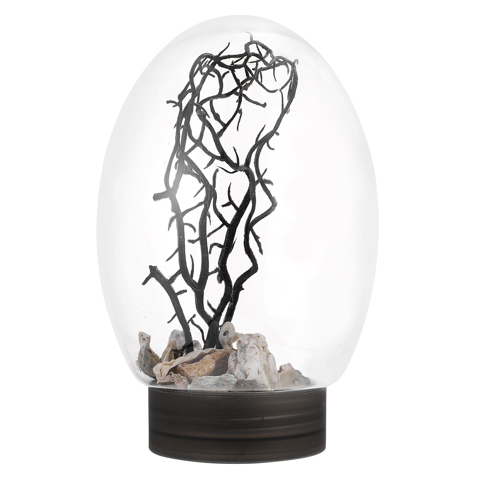 Goldfish Aquarium Starter Kits Globe Terrariums Desktop Tank Plastic