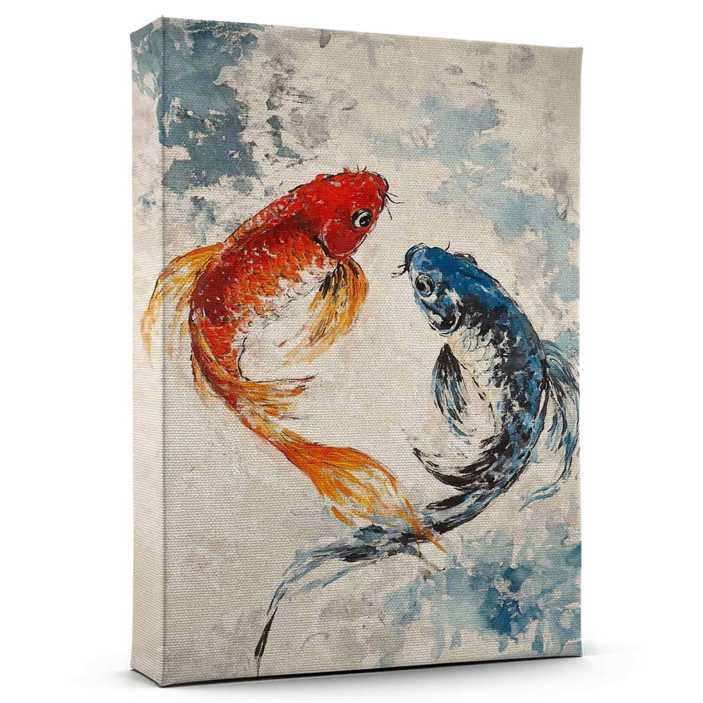 A closer look at Decorative Goldfish For Office Walls