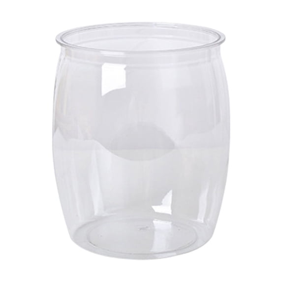 Goldfish Bowl, Clear Shatterproof Desktop Hydroponic Goldfish Aquarium, Decorative Fish Tank for Bedroom Living Room Tabletop Ornament