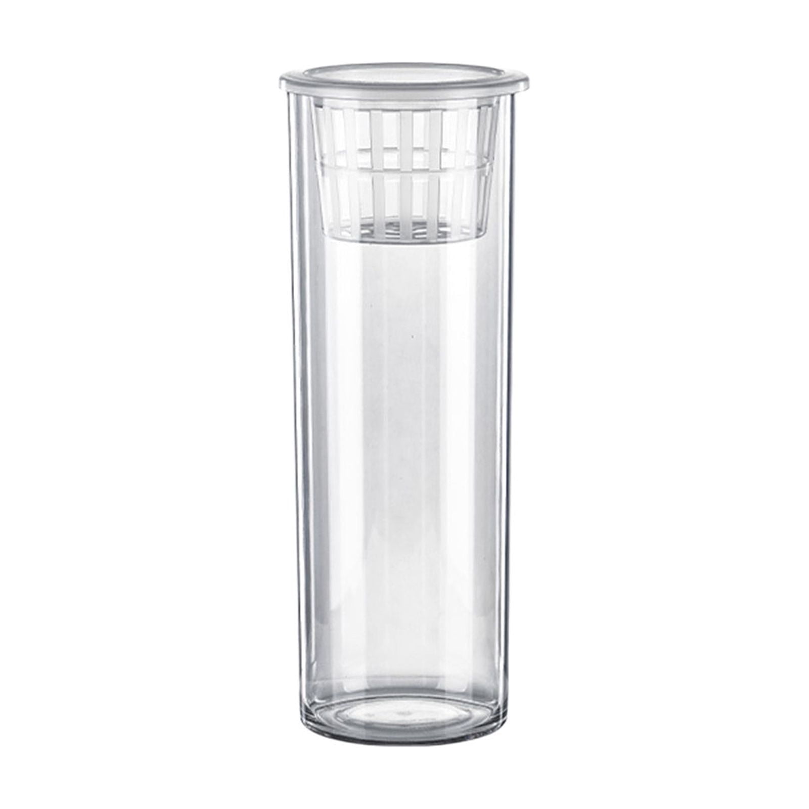Goldfish Bowl Fish Tank for Goldfish Plastic Aquarium Home Decor Clear Fish Tank for Desktop Suitable for Tabletops Living Room Bedroom Ornaments