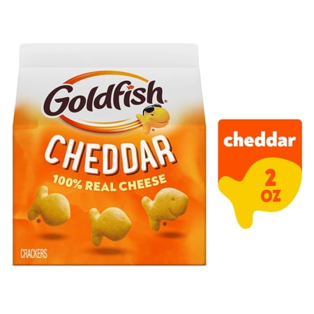 Goldfish Cheddar Cheese Crackers, 2 oz Carton