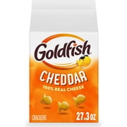 Goldfish Cheddar Cheese Crackers, 27.3 oz Carton