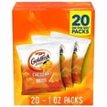 thumbnail image 1 of Goldfish Cheddar Cheese Crackers, Baked Snack Crackers, 1 oz on-The-Go Snack Packs, 20 Count Box (2 Pack), 1 of 1