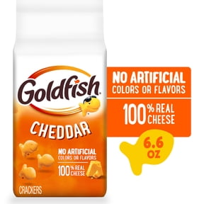 Goldfish Cheddar Baked Snack Crackers, 6.6 oz Bag