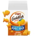thumbnail image 1 of Goldfish Cheddar Cheese Crackers, Baked with Whole Grain, 27.3 oz Carton, 1 of 11