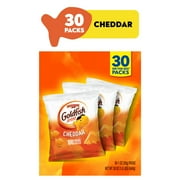 Goldfish Cheddar Crackers, Snack Pack, 1 oz, 30 Count Multi-Pack Box