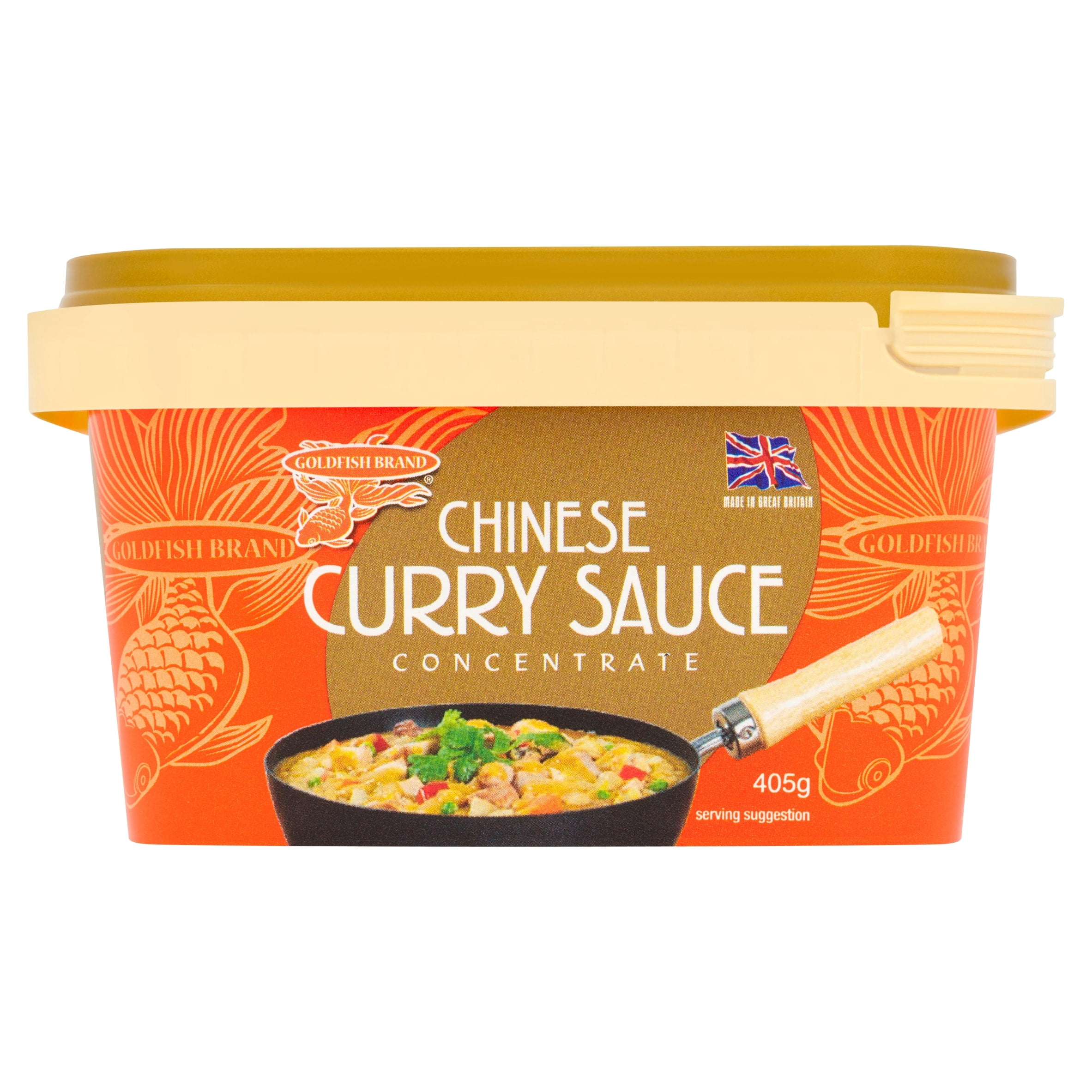 Goldfish Chinese Curry Sauce Concentrate 405G, Imported from Britain