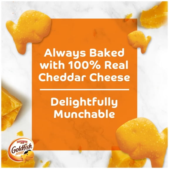Goldfish Colors Cheddar Cheese Crackers Multipack 9 ct / 0.9 oz - Pack of 1
