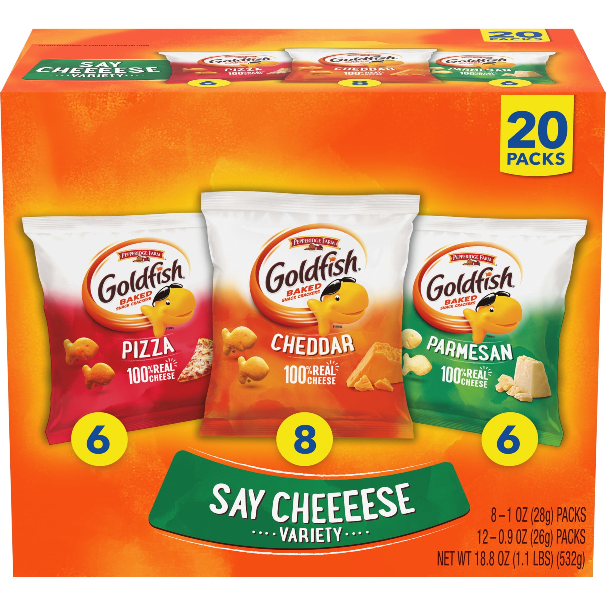 Wet Ones® and Goldfish Crackers® at Walmart