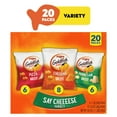 thumbnail image 1 of Goldfish Crackers Say Cheeeese Variety Pack with Cheddar, Pizza and Parmesan, Snack Packs, 20 Count, 1 of 13