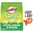 thumbnail interactive-video image 1 of Goldfish Crisps Sour Cream & Onion Baked Chip Crackers, 6.25 oz Bag, 1 of 16
