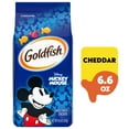 thumbnail image 1 of Goldfish Disney Mickey Mouse Cheddar Crackers, Snack Crackers, 6.6 oz Bag, 1 of 11