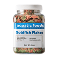thumbnail image 1 of Goldfish Flakes, Premium Smaller Goldfish Flakes for Aquarium Goldfish, Koi & Pond Fish- AFI Goldfish Flakes…2oz Small Jar, 1 of 3