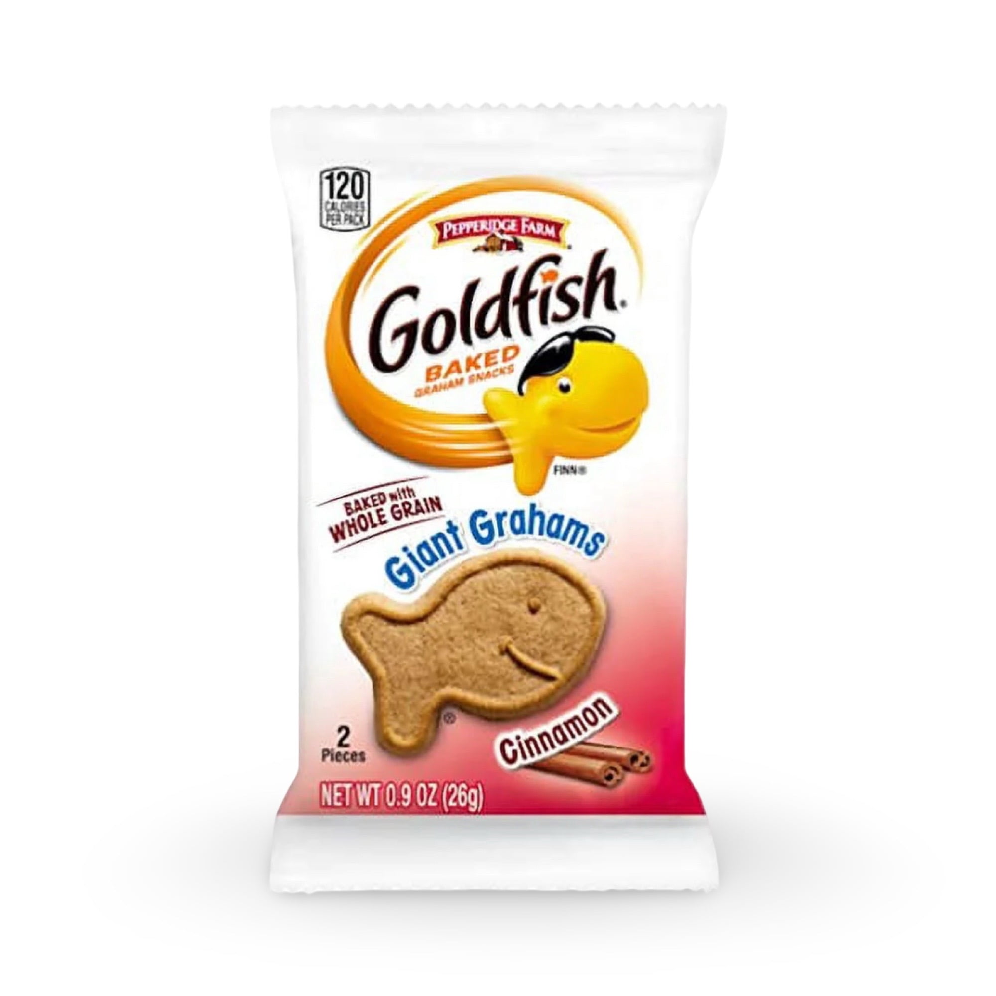 Goldfish Giant Grahams Shaped Cinnamon Goldfish