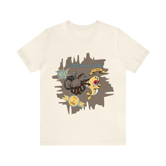 Goldfish Lure New Top Product Up To Three Wishes Bella Canva 3001 Tee