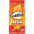 thumbnail image 1 of Goldfish Mega Bites Sharp Cheddar Cheese Crackers, 5.9 oz Bag, 1 of 7