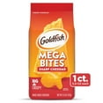 thumbnail image 1 of Goldfish Mega Bites, Sharp Cheddar Crackers, 5.9 oz Bag, 1 of 5